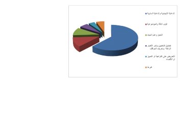 الخروقات حسب معايير التحيز في الصحف الورقية